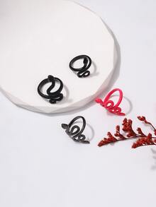 1 Miếng Creative Hợp kim kẽm Thiết kế rắn Nhẫn Đối với phụ nữ Đối với Quà tốt nghiệp - Nhiều màu - Xem 4