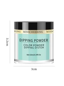 1 盒发光浸粉指甲装饰 - 水鴨藍 - 查看 5