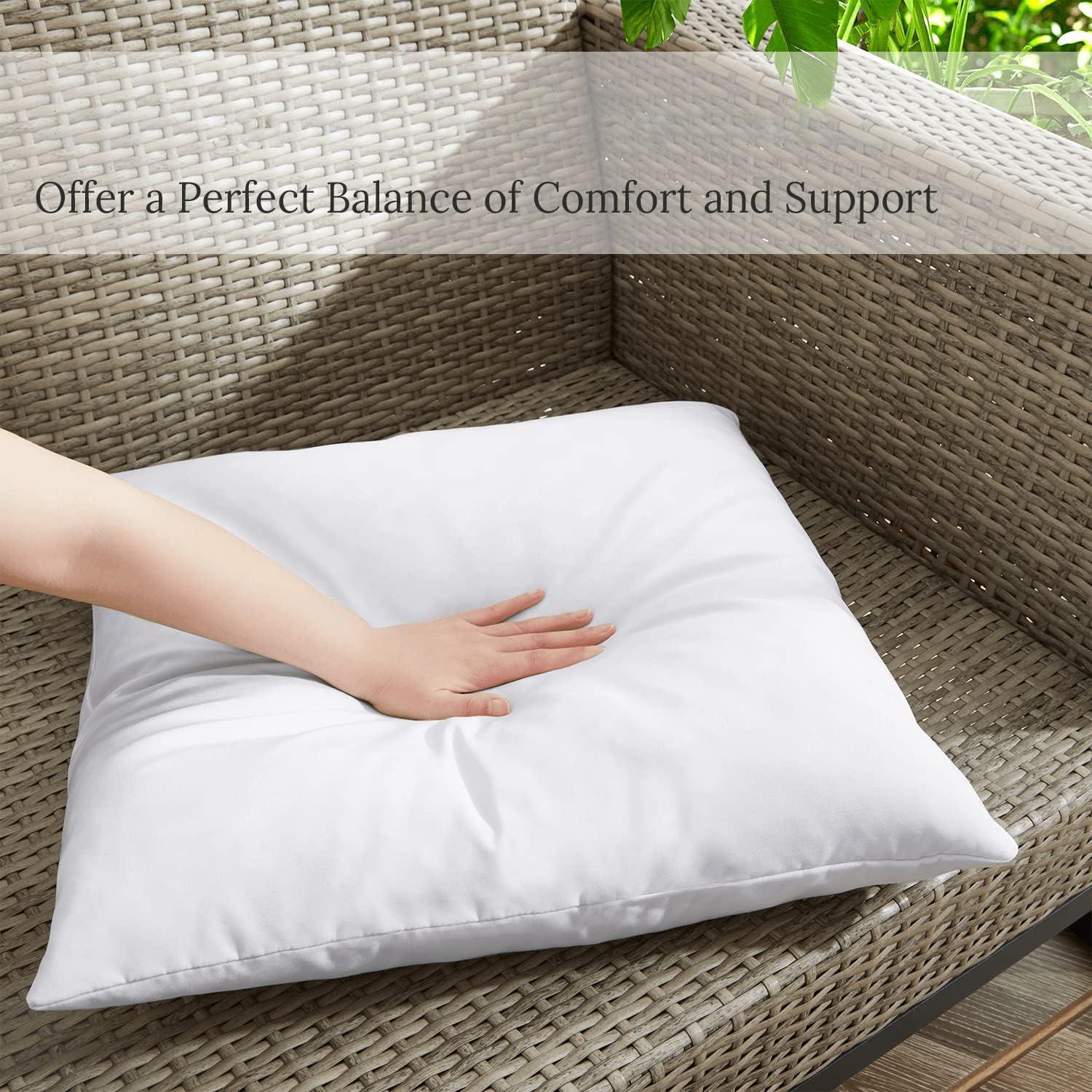 1pc Outdoor Waterproof Throw Pillow Covers Decorative Square Cushion