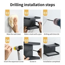 Space Aluminum White Tissue Box Holder - White - View 10