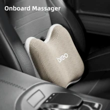 Breo Shiatsu Cordless  Back Massager, All-In-One Full Body Massage, With 2 Levels Of  38℃ Or 43℃ Warm Compression To Combine With Chinese Traditional Massage, Mom Gifts Valentines Gift Boyfriend Gifts Valentine Day Gifts Pink Cute St Patrick Day