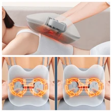 Breo Shiatsu Cordless  Back Massager, All-In-One Full Body Massage, With 2 Levels Of  38℃ Or 43℃ Warm Compression To Combine With Chinese Traditional Massage, Mom Gifts Valentines Gift Boyfriend Gifts Valentine Day Gifts Pink Cute St Patrick Day