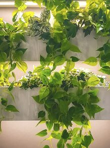 1pc/2pcs Artificial Hanging Plants Fake Ivy Vine Fake Ivy Leaves For Wall House Room Patio Indoor Outdoor Home Shelf Office Decor, Valentine Day, Gift Gifts Birthday Graduation