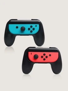 2 piezas con mando de juego compatible con Nintendo Switch - Negro - Ver 3