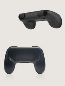 2 piezas con mando de juego compatible con Nintendo Switch - Negro - Ver 4