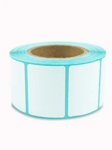 1roll Plain Label Sticker, Minimalist Multifunction Label Sticker For Student - Multicolor - View 2