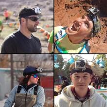 For Go Pro 5 In 1 Head Strap Mount Belt Phone Holder J-hook Buckle 1/4 Screw For Go Pro Hero10 9 8 Action Camera Accessories Mount - Black - View 5