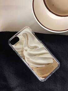 Ice Cream Pattern Phone Case - Multicolor - View 5
