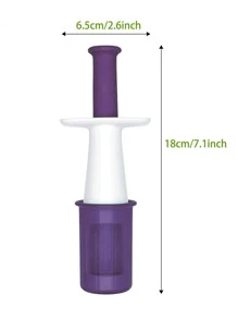 1入組便攜葡萄切片機適用於家庭使用 - 紫色 - 查看 6