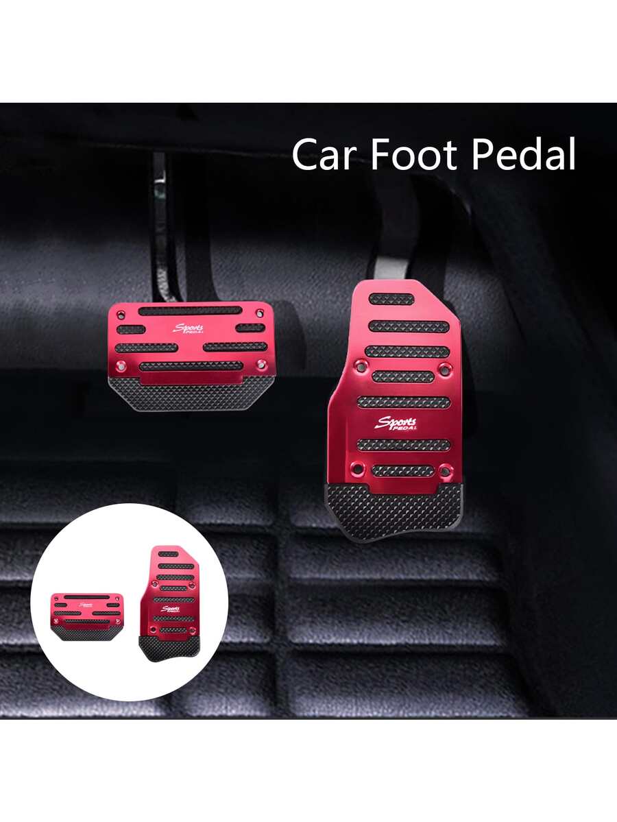 紅色的鋁合金車腳 - 紅色 - 查看 1