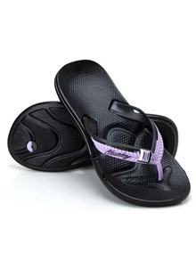 Women Flip-Flops - 紫色 - 查看 6