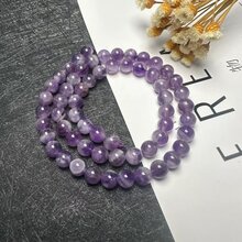 自然夢幻晶圓形散珠diy飾品配件