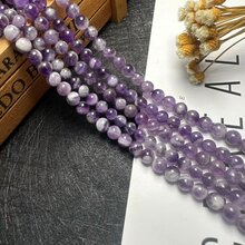 自然夢幻晶圓形散珠diy飾品配件