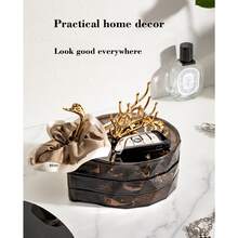 Organizador de Maquillaje - Dorado - Ver 10