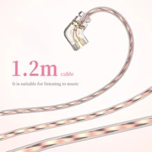 hellodigi Q2Pro 1.2m Cable Length Monitor Headphones - Purple - View 8