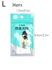 Invisible Non-slip Sticker For Clothing To Prevent Embarrassing Situations And Keep Secure For Skirt, Tops, V Neck/off-shoulder Dress Etc - Clear - View 3