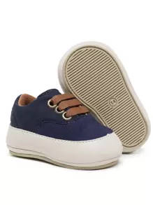 Baby Sneakers - Navy Blue - View 1