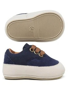 Baby Sneakers - Navy Blue - View 3
