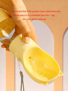 1 pieza Botella de viaje para mascotas portátil de color al azar para perro para exterior - Multicolor - Ver 7