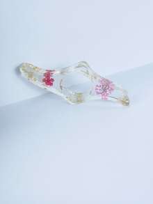 multibey 1入組粉色的花朵形狀膠黏劑書架適用於閱讀協助,辦公室和學校用品