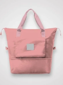 Women Tote Bags - 淺粉色 - 查看 1