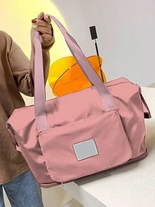 Women Tote Bags - 淺粉色 - 查看 9