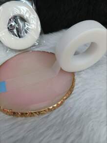 Kit Com 4 Ítens Para Extensão De Cílios {pads com 10 pares, escovinha, fita micropore e fita transpore} (OBS: Pode ter alteração de cores e embalagem, mas o produto permanece o mesmo) - Multicolorido - Visão 3