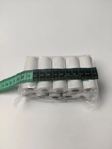 Mini Printer Paper 57mm Width 10Rolls Set White Continuous Paper Self-Adhesive Label Sticker Rolls for Portable HD Photo Printer - White - View 8