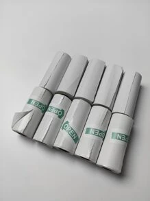 Mini Printer Paper 57mm Width 10Rolls Set White Continuous Paper Self-Adhesive Label Sticker Rolls for Portable HD Photo Printer - White - View 5