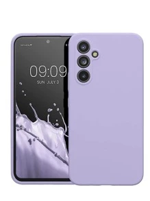 Silicone Case With Velvet Inside For  A06,A16,A26,A36,A56 - Lila Púrpura - Ver 1