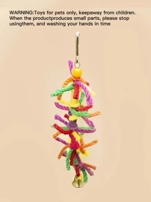 1pc Parrot Chew Toy Rope - Multicolor - View 7