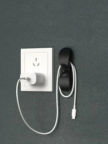 10 unidade Organizador de fios plástico armazenar simples para casa - Multicolorido - Visão 6