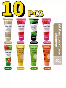 Exfoliante Cara y Cuerpo Hidratante - Crema UltraVen para Cuidado de Piel, Exfoliante Facial y Corporal, Rejuvenecedor y Nutritivo, Fórmula Enriquecida con Ácido Hialurónico, Ideal para Todo Tipo de Piel - Multicolor - Ver 1