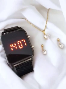 Women's Mechanical Watches - 黑色 - 查看 2