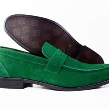 Men Loafers - màu xanh lá - Xem 5