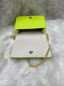 Women Crossbody - 青檸色 - 查看 4