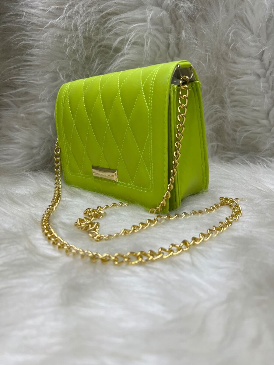 Women Crossbody - 青檸色 - 查看 1