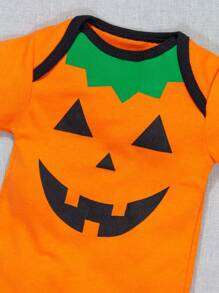 Young Boys Jumpsuits - 橘色 - 查看 3