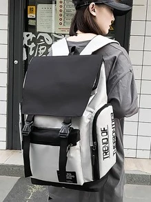 Women Functional Backpacks - Gris Claro - Ver 2