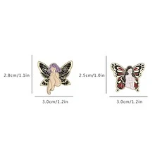 Broches de Mujer - Mariposa - Ver 4