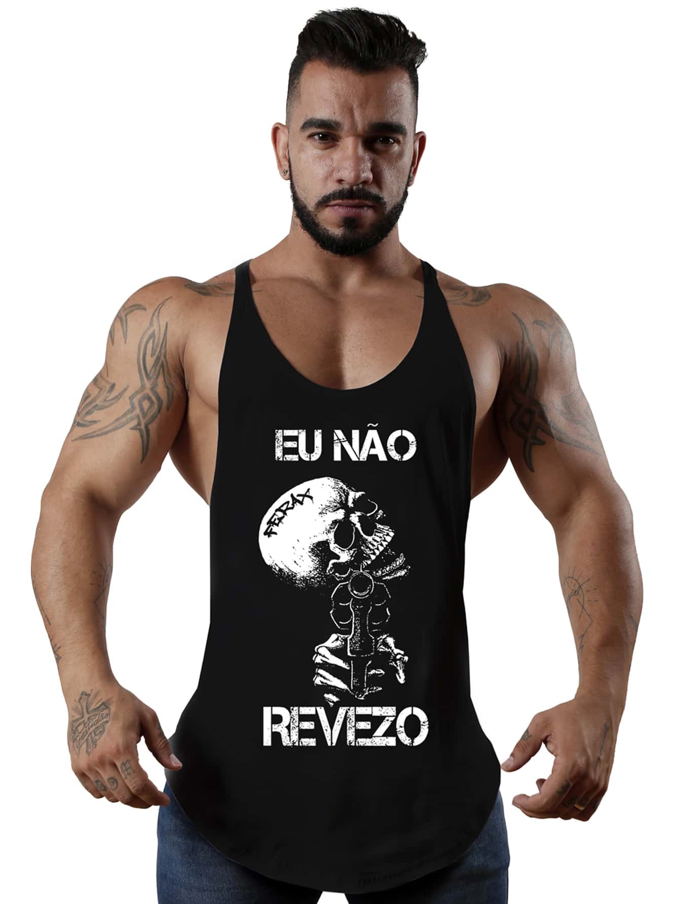 Men Outdoor Tees & Tanks - Blanco - Ver 1