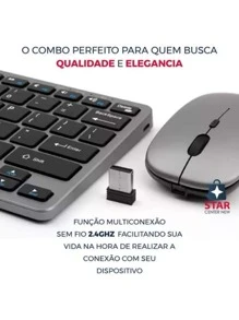Keyboards & Mouse Combos - Gris Oscuro - Ver 3