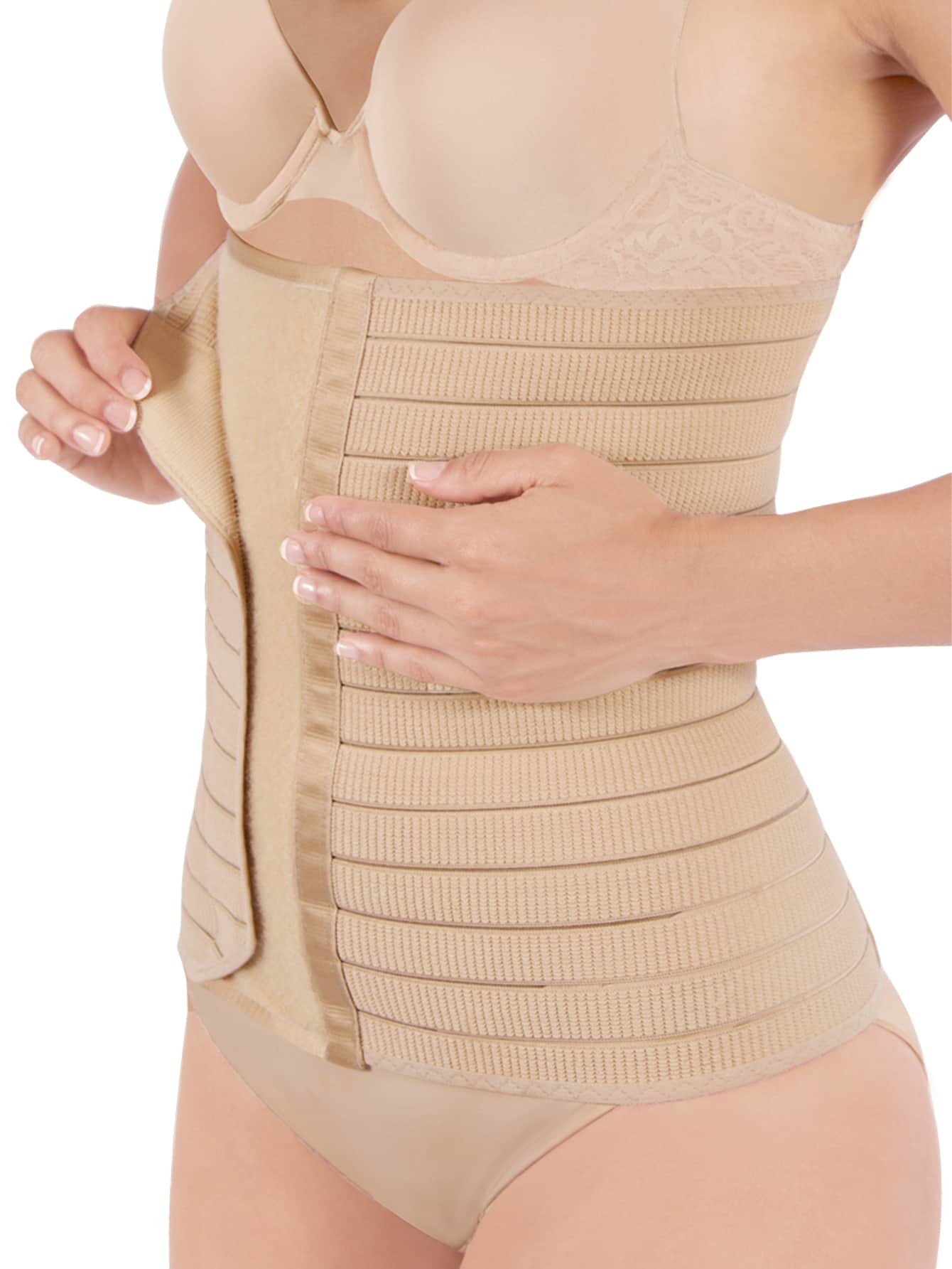 faja postparto dama - Albaricoque - Ver 1