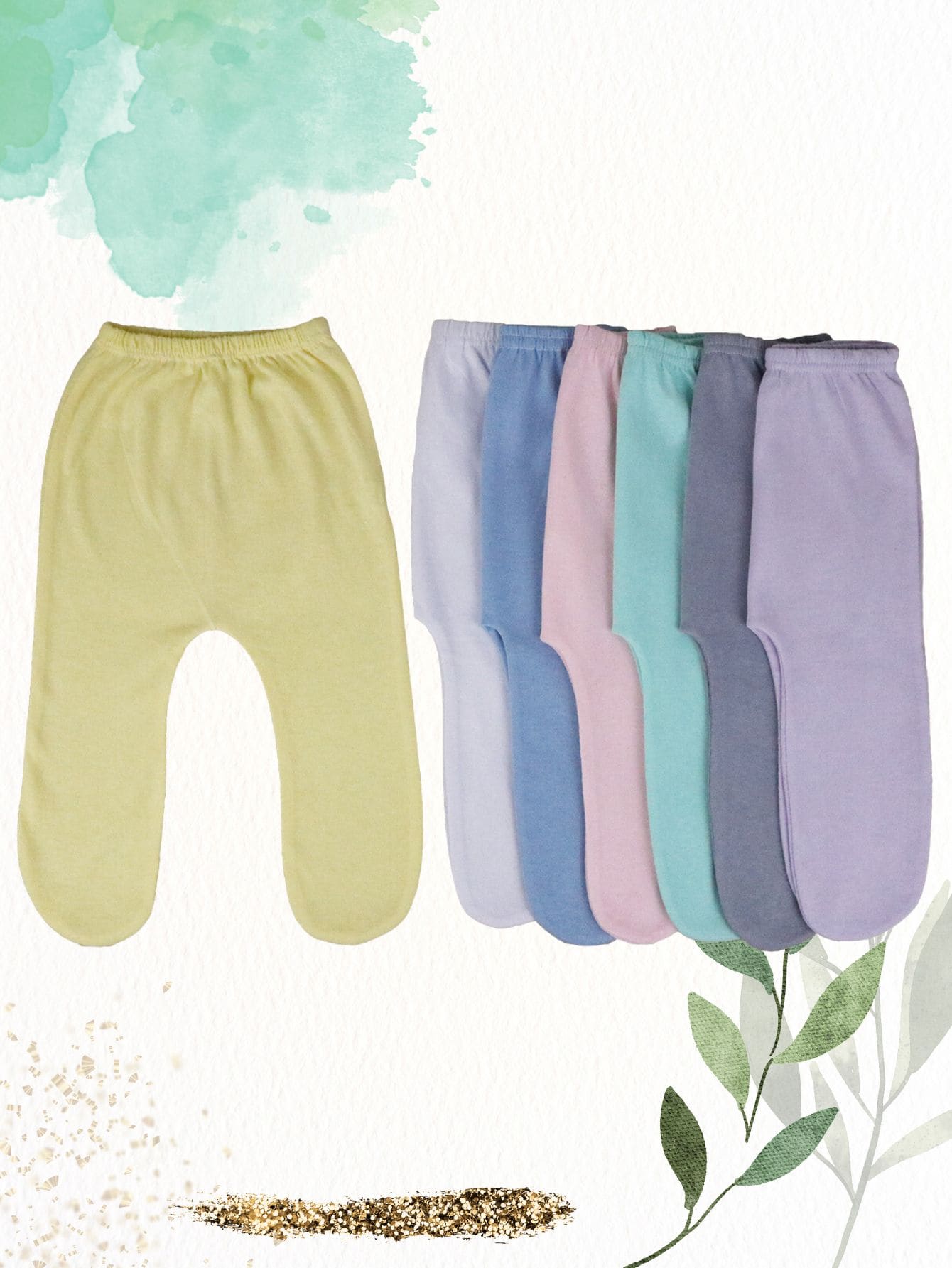 Toddler Boy Sweater Pants - Baby Pink - View 1