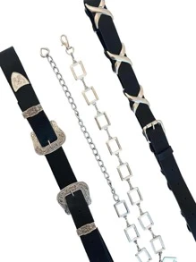 Women Belts - 彩色 - 查看 1