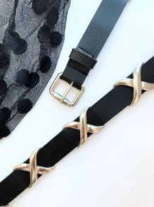 Women Belts - 彩色 - 查看 3