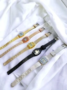 Women's Quartz Watches - màu đen - Xem 3