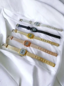 Women's Quartz Watches - màu đen - Xem 2