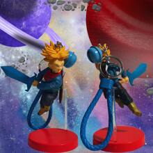 6 Pieces Assorted Large  Super Keychain With Base To Display Different Characters For Your Bag, Backpack, Keys - Nhiều màu - Xem 2