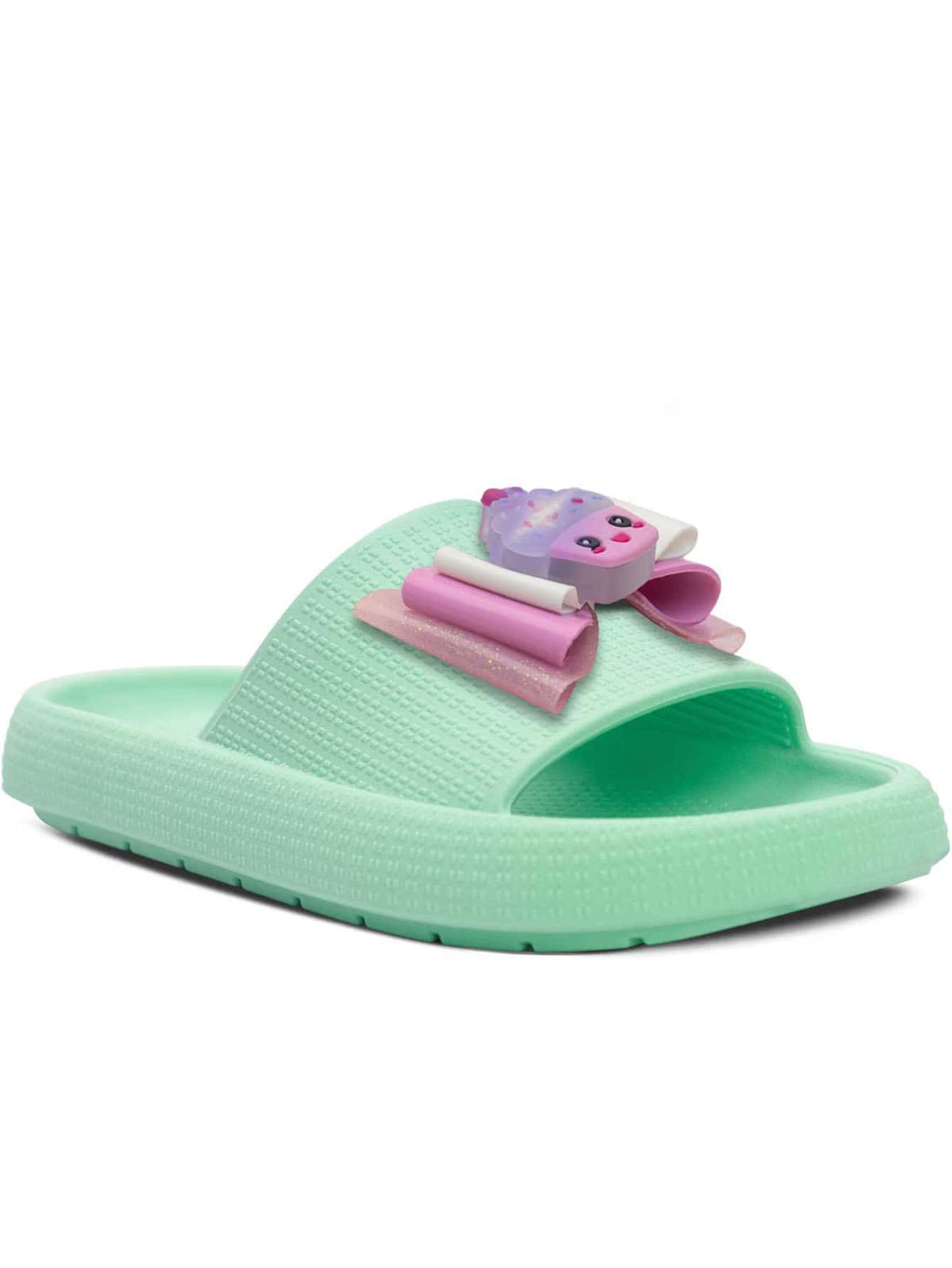 Pópidí Kids Home Slippers - 綠色 - 查看 1